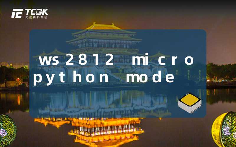 ws2812 micropython mode